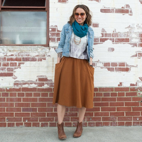 Sew Liberated Gypsum Skirt Sewing Pattern