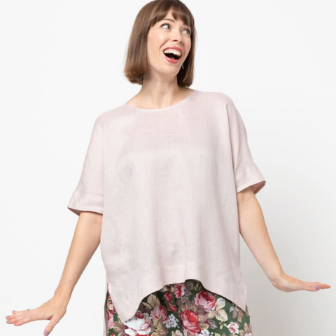 Style Arc Betty Woven Tunic Top Sewing Pattern
