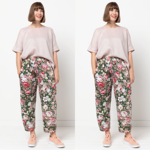 Style Arc Bob Pants Trousers Sewing Pattern