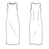 Tessuti Fabrics Alessi Bias Dress Sewing Pattern
