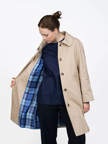 The Assembly Line Car Coat Sewing Pattern