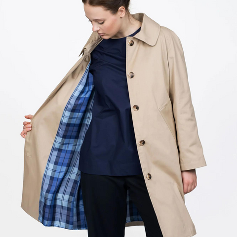 The Assembly Line Car Coat Sewing Pattern