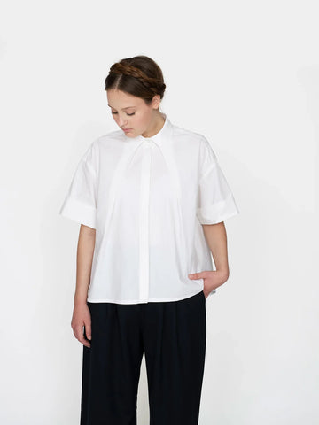 The Assembly Line Front Pleat Shirt Sewing Pattern