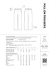 The Assembly Line Pull On Trousers Sewing Pattern