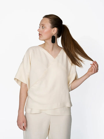 The Assembly Line Wrap Top Sewing Pattern