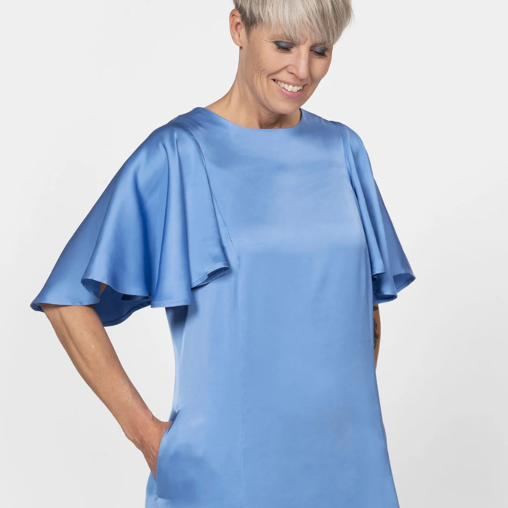 The Assembly Line Flutter Sleeve Dress Sewing Pattern