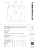 The Assembly Line Pleated Trousers Sewing Pattern