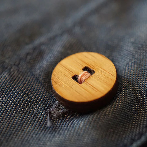 Arrow Mountain Classic Bamboo Button