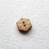 Arrow Mountain Hex Bamboo Button