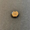 Arrow Mountain Two Hole Shirt Button Acrylic Bronze Mirro