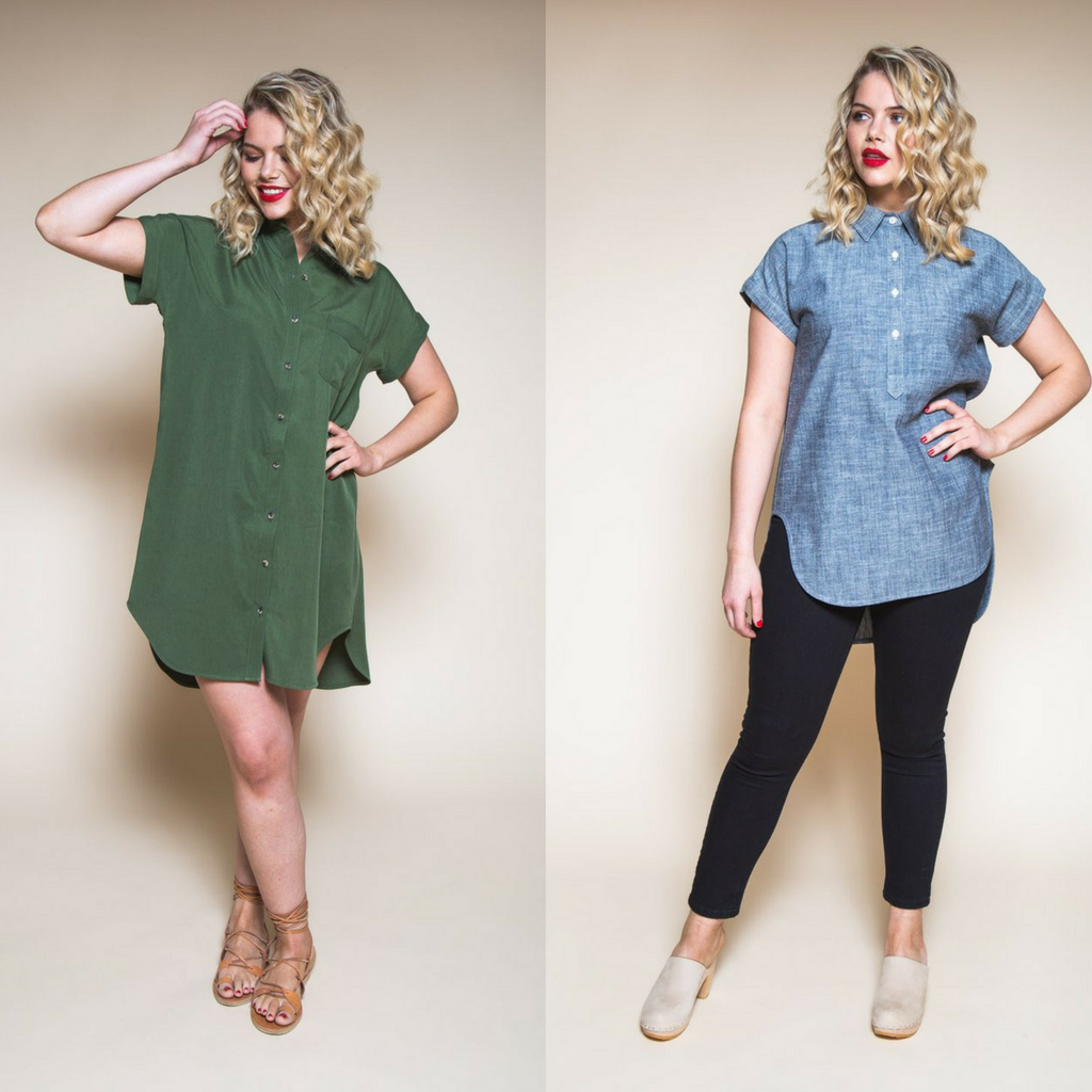 Closet Case Kalle Shirt & Shirtdress Sewing Pattern