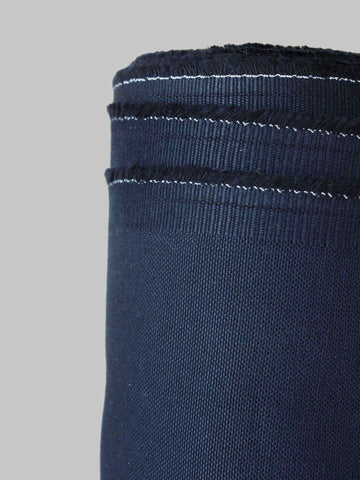 Cotton Panama Canvas Dark Blue