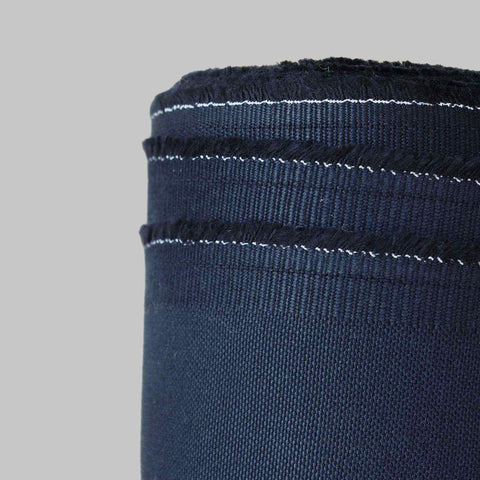 Cotton Panama Canvas Dark Blue