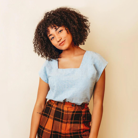 Friday Pattern Company Square Neck Top Sewing Pattern