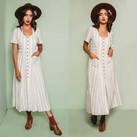 Friday Pattern Co - The Hughes Dress - Size XS-7X > Friday Pattern Company  > Fabric Mart