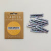 Kylie and the Machine Made With Love and Swear Words Woven Labels