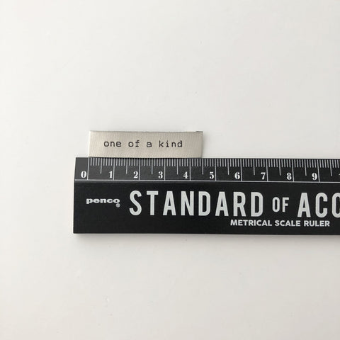 Kylie and the Machine One of a Kind Woven Labels for Sewing Projects