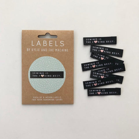 Kylie and the Machine Sewing is the Best Woven Labels for Sewing Projects