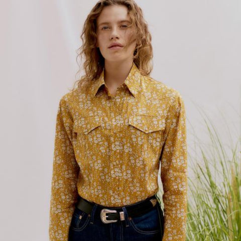 Liberty fabrics Camargue Cowboy Shirt Sewing Pattern