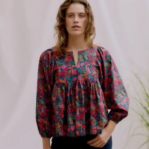 Liberty fabrics Esther Tunic Top Sewing Pattern
