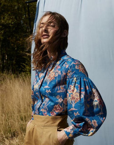 Liberty London Thea Boho Sleeve Shirt Sewing Pattern