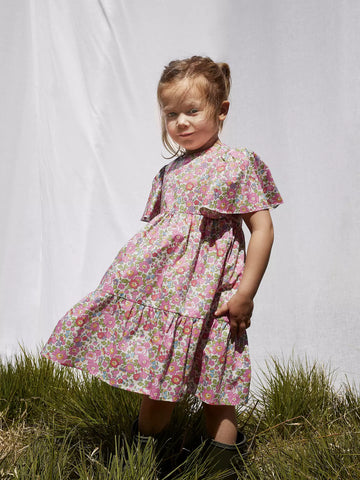 LIBERTY • Mabel Tiered Dress Sewing Pattern (Girls)