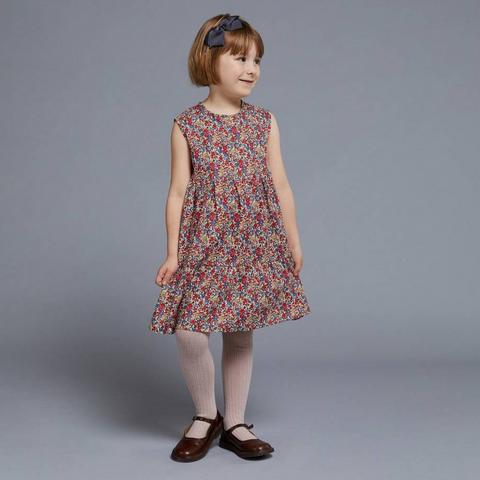 Liberty Mabel Tiered Dress Girls Sewing Pattern