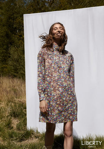 Liberty Fabrics Bertie Shift Dress Sewing Pattern