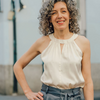 Liesl + Co Sintra Halter Top + Dress Sewing Pattern