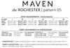 Maven Patterns The Rochester Top & Dress Sewing Pattern