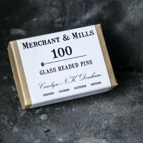 Merchant and Mills Glass Headed Pins