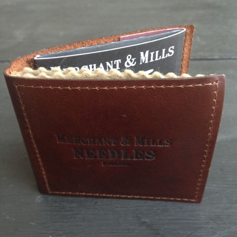 Merchant and Mills Leather Needle Wallet