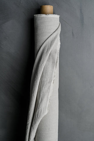 Merchant and Mills European Laundered Linen Fabric Big Sur Neutral