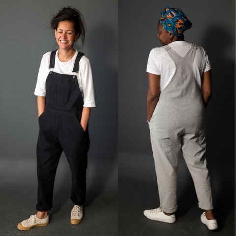 Merchant and Mills Harlene Dungarees Sewing pattern