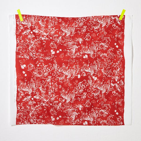 Nani Iro lei Nani Organic Cotton Lawn Fabric Red