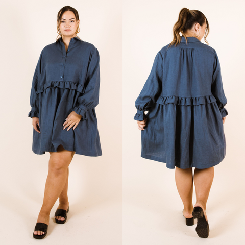 Papercut Patterns Ashling Blouse & Dress Curve Sewing Pattern