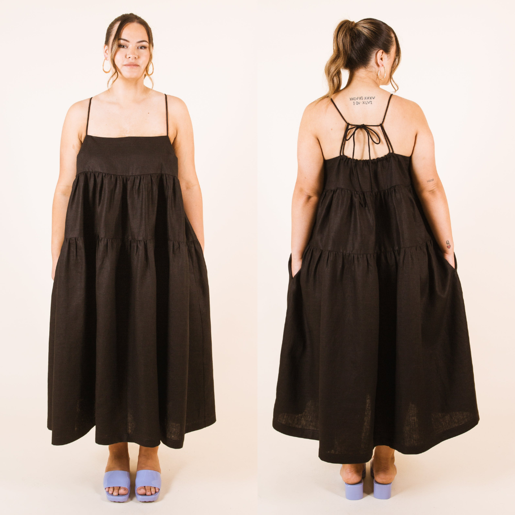 Papercut Pattern Celestia Curve Dress Sewing Pattern