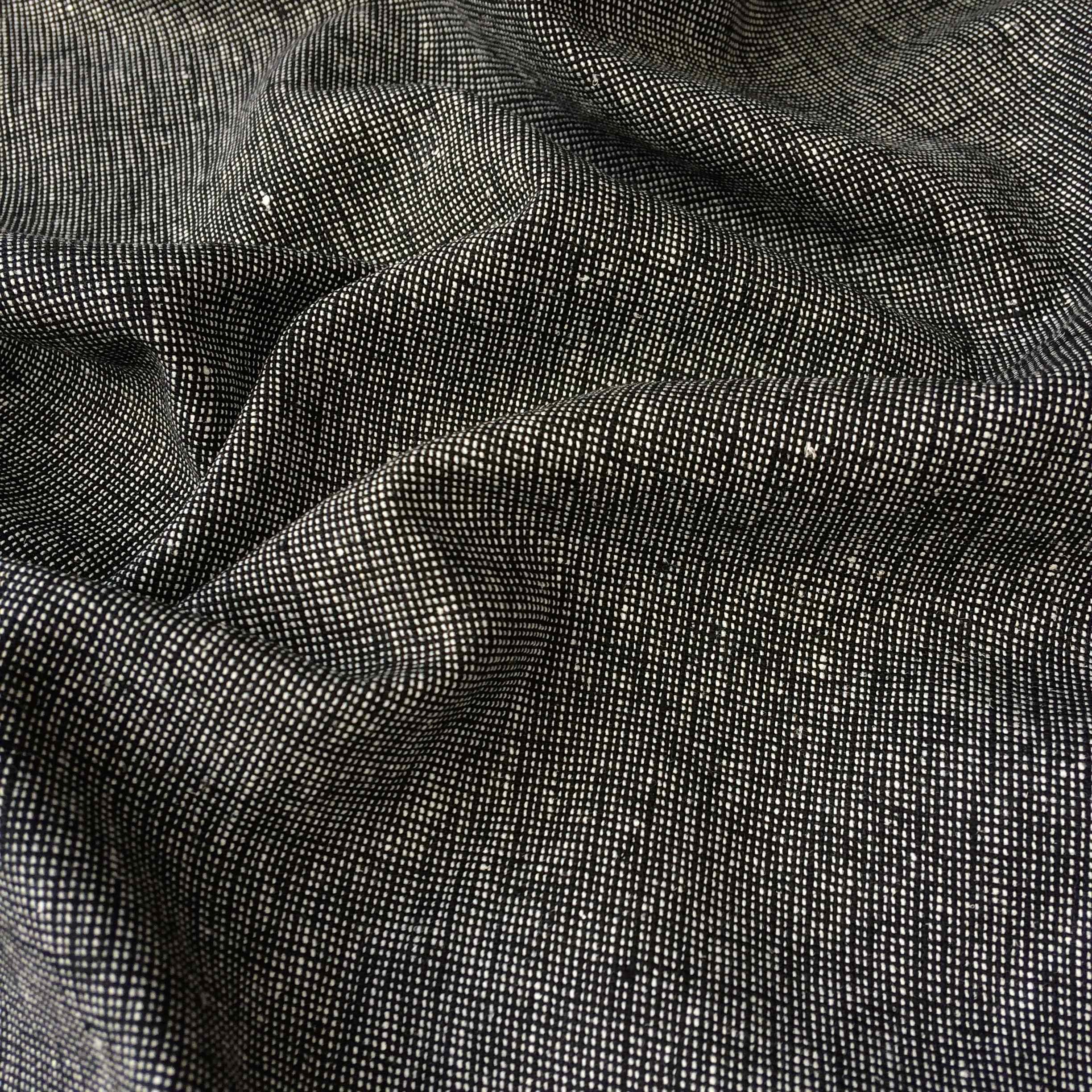 Robert Kaufman Yarn Dyed Essex Linen Homespun Pepper