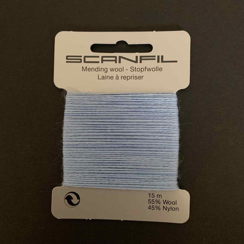 Scanfil Mending Darning Yarn Light Blue