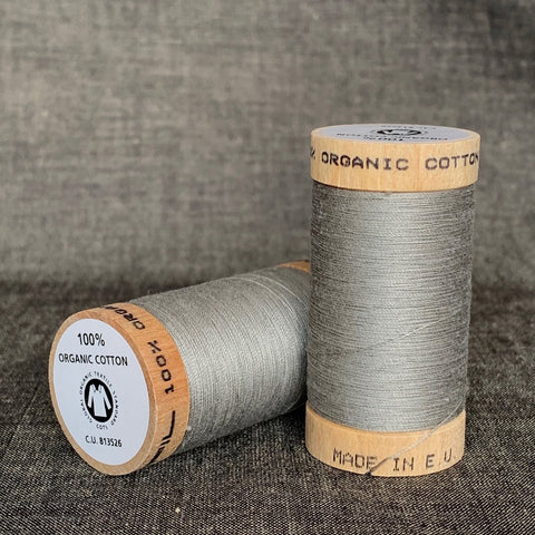 Scanfil Organic Cotton Sewing Thread Grey