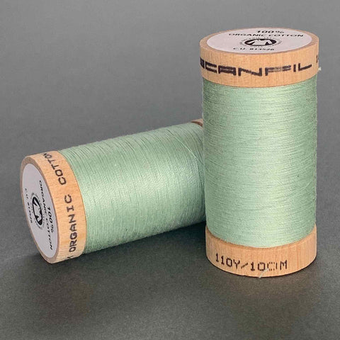 Scanfil Organic Cotton Sewing Thread Mint Green