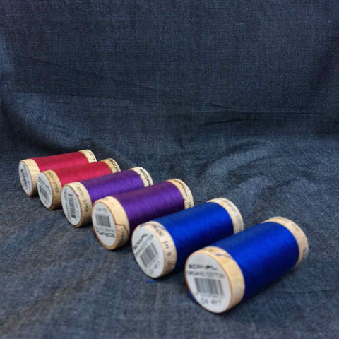 Scanfil Organic Cotton Sewing Thread Dark Red