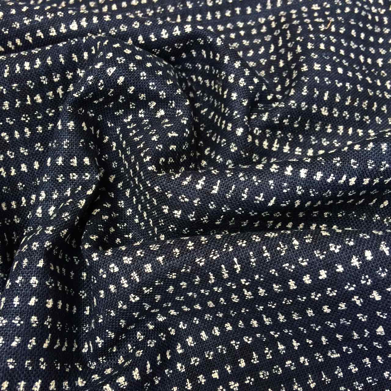 Sevenberry Sakura Rustic Indigo Small Spots