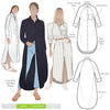 Style Arc Anais Shirt Dress Sewing Pattern