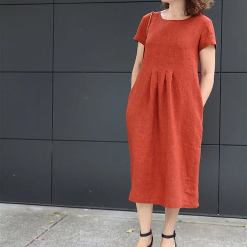 Tessuti Fabrics Milenda Dress Sewing Pattern