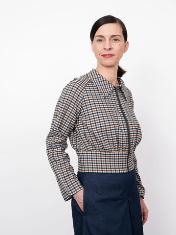 The Assembly Line Cropped Jacket Sewing Pattern
