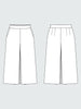 The Assembly Line Culottes Trousers Sewing Pattern