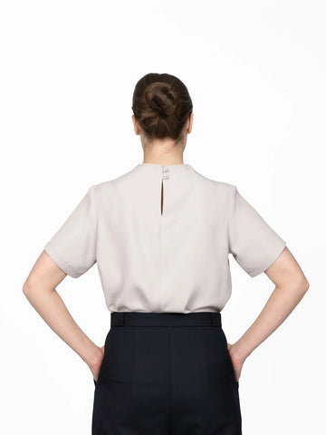 The Assembly Line Funnel Neck Top Sewing Pattern