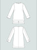 The Assembly Line Long Sleeve Tunic Sewing Pattern