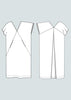 The Assembly Line Minimalist Kaftan Dress Sewing Pattern